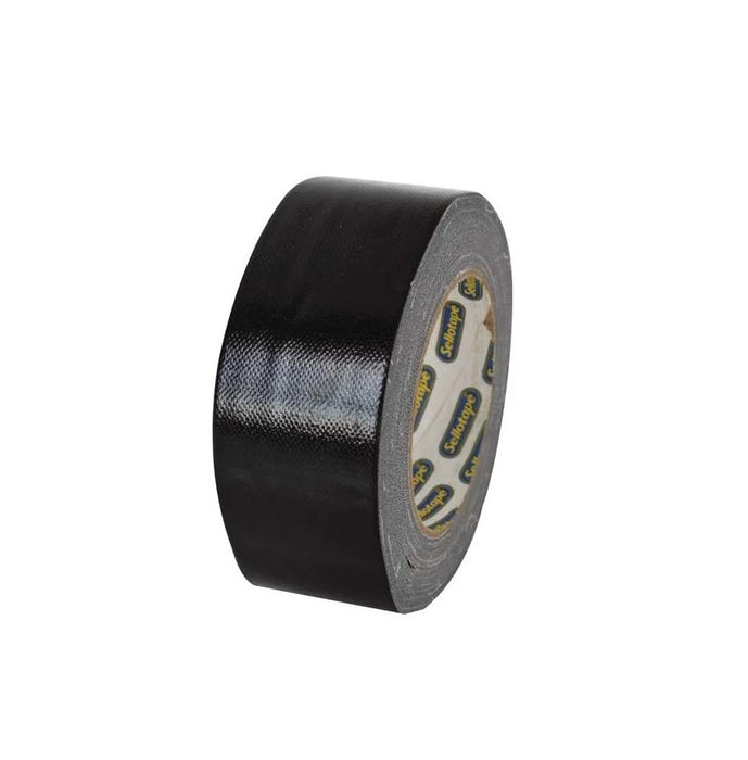 Sellotape | Duct Tape Gloss Black 48mmX25m