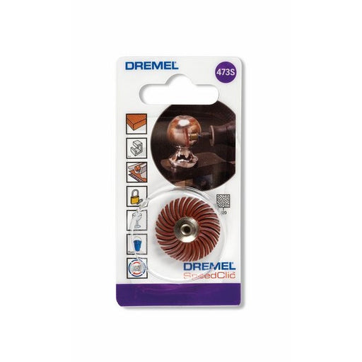 Dremel | Abrasive Brush, SpeedClic Detail, 220G (473S) - BPM Toolcraft