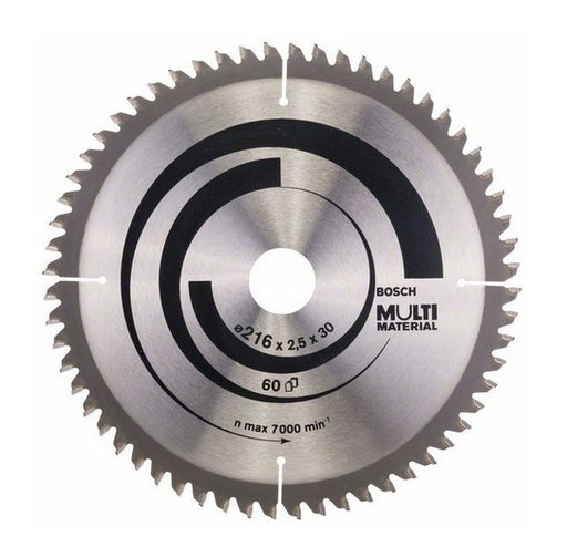 Bosch | Circular Saw Blade Ø-216 60T for Multi-Material - BPM Toolcraft