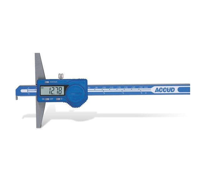 Accud | Digital Hook Depth Gauge 0-200mm/0-8"
