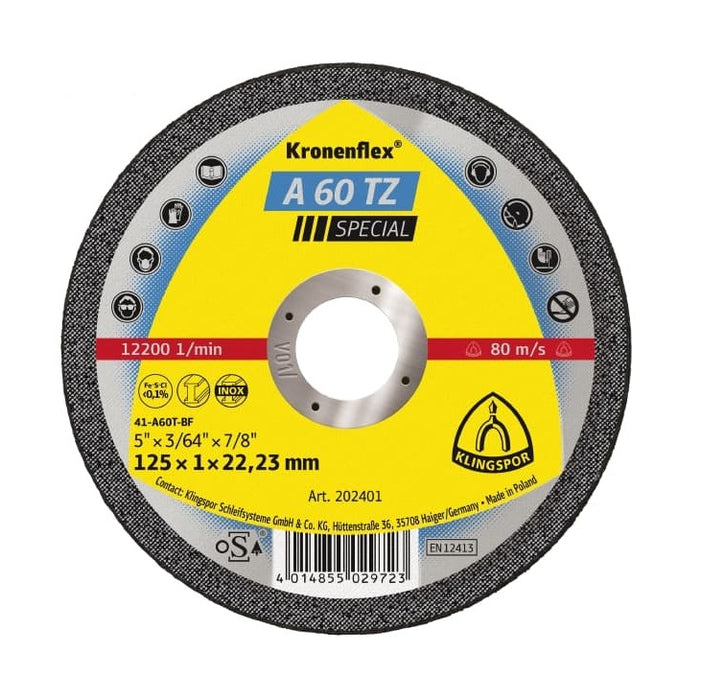 Klingspor | Cutting Disc 125 X 1 X 22,23mm 25Pc