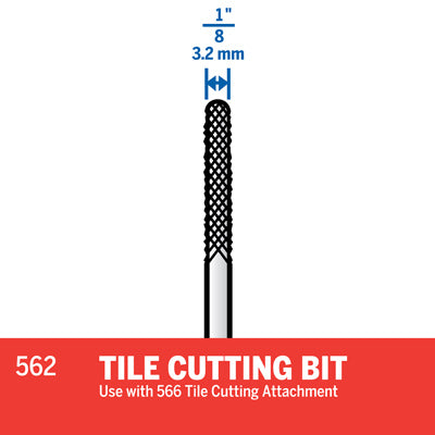 Dremel | Tile Cutting Bit, Ceramics (562) - BPM Toolcraft