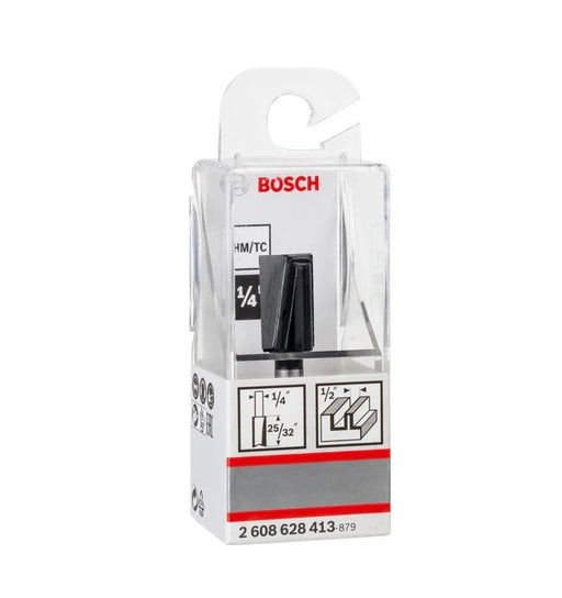 Bosch | Router Bit Straight ¼" 12,7 x 19,5 x 51mm Standard for Wood - BPM Toolcraft