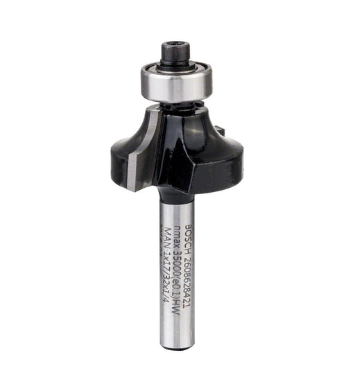 Bosch | Router Bit Rounded Over ¼" 6,3 x 25,4 x 13,2 x 54mm for Wood - BPM Toolcraft