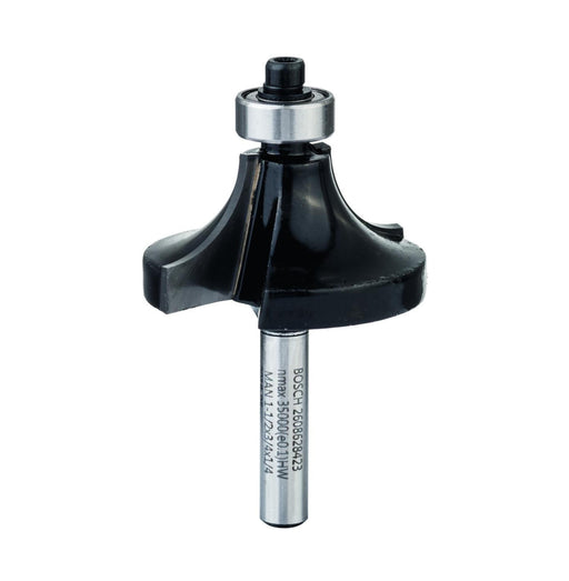 Bosch | Router Bit Rounded Over ¼" 12,7 x 38,1 x 18,6 x 60mm Standard for Wood - BPM Toolcraft