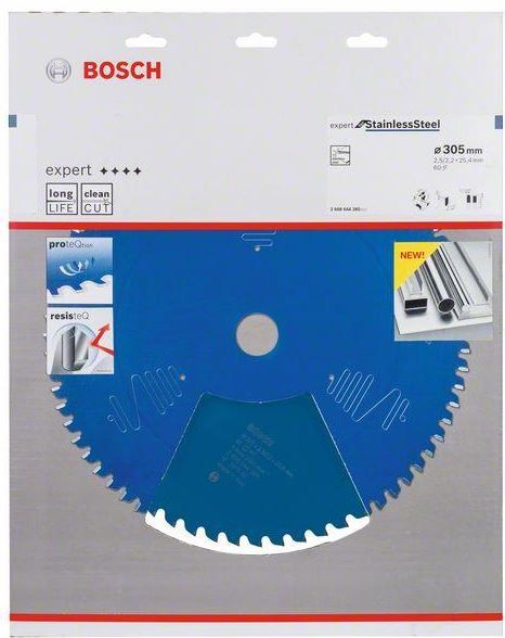 Bosch | Circular Saw Blade 305 x 25,4mm x 60T Expert for Stainless Steel - BPM Toolcraft