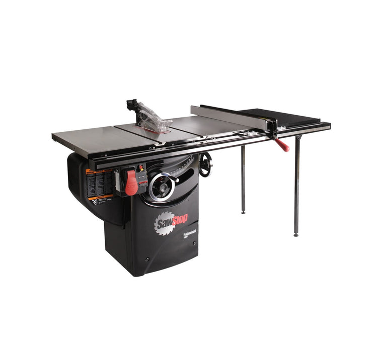 SawStop | Professional Cabinet Saw,  254mm, 3HP (Excludes Fence & Extension Table) (Online Only) - BPM Toolcraft
