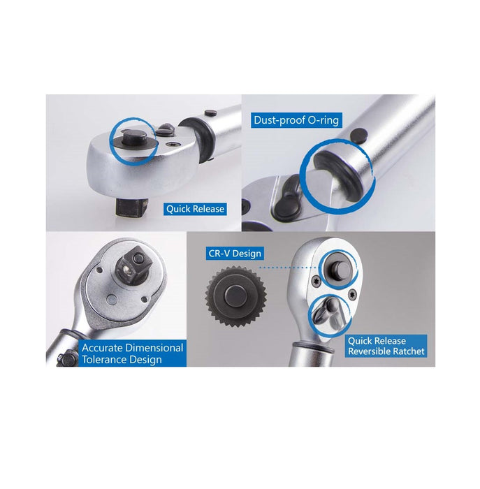 King Tony Torque Wrench 3/8" 20100Nm BPM Toolcraft