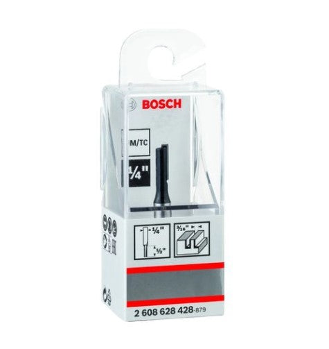 Bosch | Router Bit Straight ¼" 4,8 x 12,7 x 51mm Standard for Wood - BPM Toolcraft