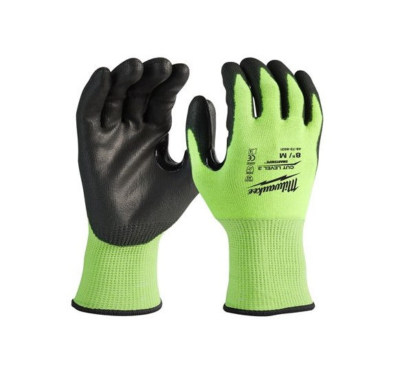 Milwaukee | Gloves His Vis Cut C Size 8 (Medium)