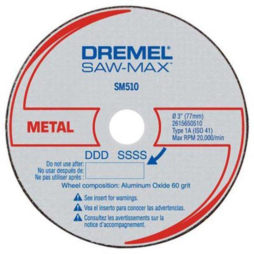 Dremel | Cutting Disc, Metal 3Pk (DSM510) - BPM Toolcraft