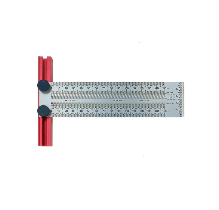 INCRA | Precision Marking "T" Ruler, Metric Scales, 150mm - BPM Toolcraft