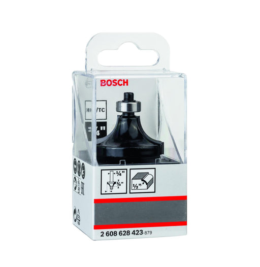 Bosch | Router Bit Rounded Over ¼" 12,7 x 38,1 x 18,6 x 60mm Standard for Wood - BPM Toolcraft