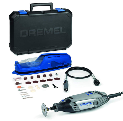 Dremel | 3000, 130W, 25Pc, Accessory Kit in Case- Online Only - BPM Toolcraft