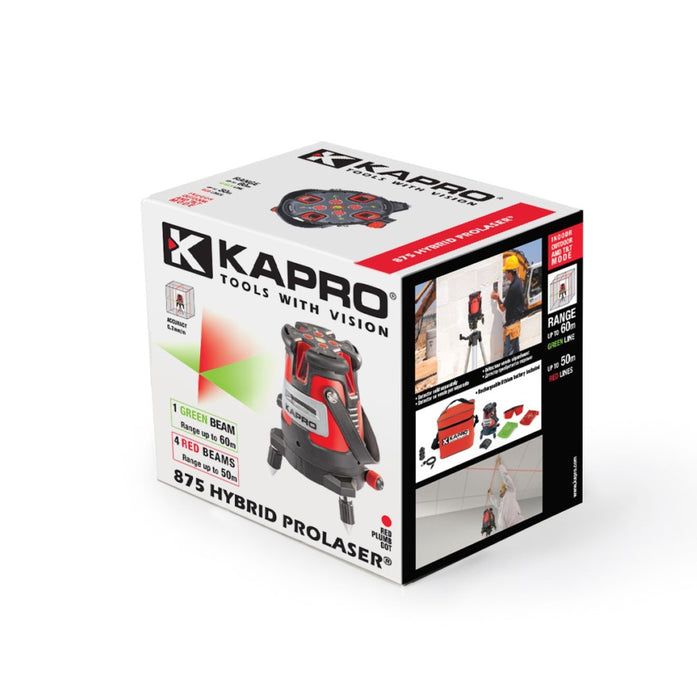 Kapro | Prolaser 5 Beam Set 875 in Hard Carry Case