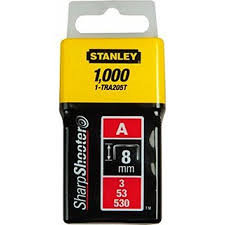 Stanley | Staples 8mm Light Duty 1000Pcs - BPM Toolcraft