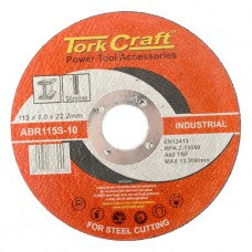 Tork Craft | Cutting Disc Metal 115mm | ABR115S-2 - BPM Toolcraft
