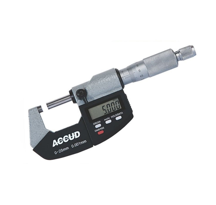Accud | Micrometer Digital Outside 0-25mm
