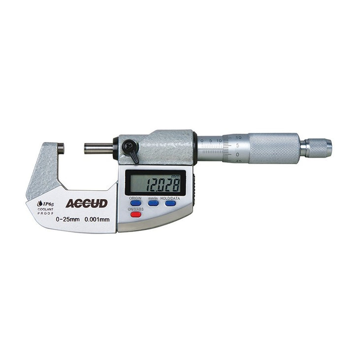 Accud | Micrometer Digital Outside IP65 75-100mm