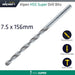 Alpen | HSS Super Drill Bits 7.5X156mm - BPM Toolcraft