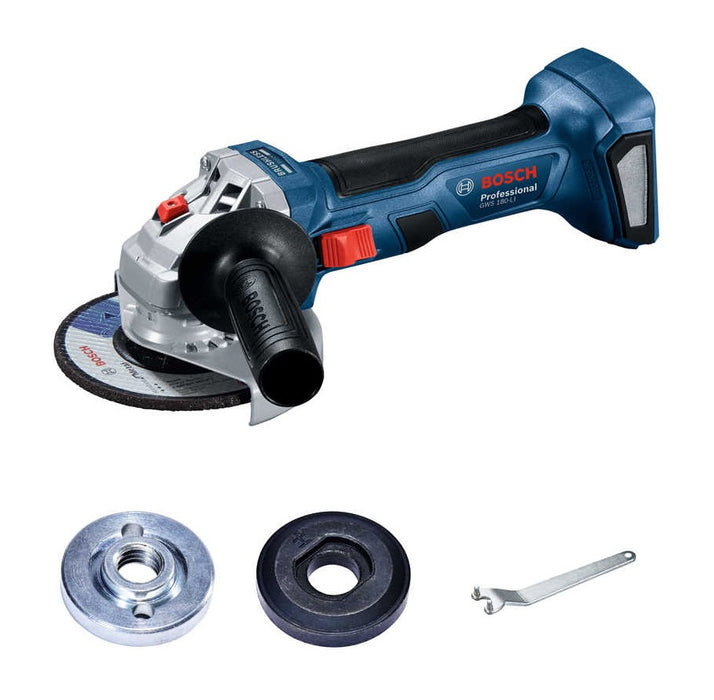 Bosch Professional | Cordless Angle Grinder GWS 180-LI 115mm Brushless Solo - BPM Toolcraft