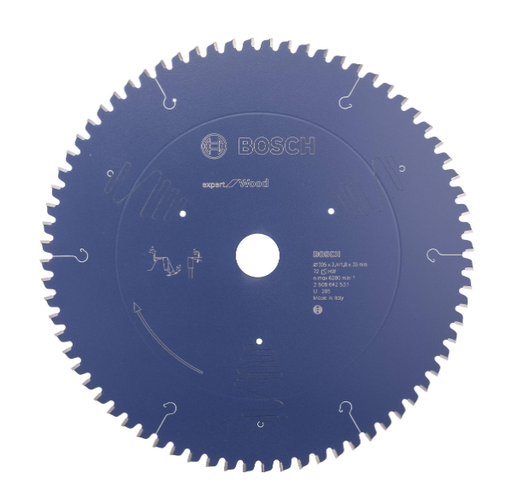 Bosch | Circular Saw Blade 305 x 30mm x 72T Expert for Wood - BPM Toolcraft