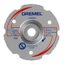 Dremel | Flush Cutting Wheel, Carbide, Multipurpose (DSM600) - BPM Toolcraft