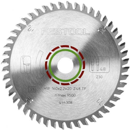 Festool | Special Saw Blade 160X2,2X20 TF48 (Online only) - BPM Toolcraft