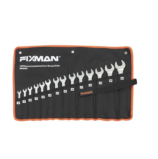 Fixman | Combination Spanner Set, 14Pc (Online Only) - BPM Toolcraft