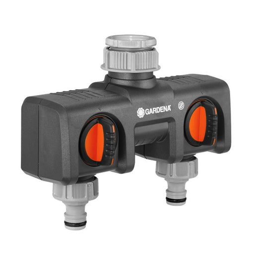 Gardena | Twin-Tap Connector 26,5mm (¾") / 33,3mm (Online Only) - BPM Toolcraft