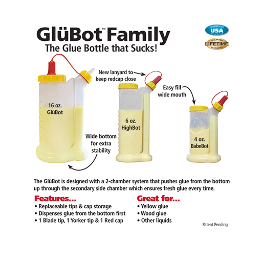 FastCap | GlüBot Glue Dispenser 16oz/473ml - BPM Toolcraft