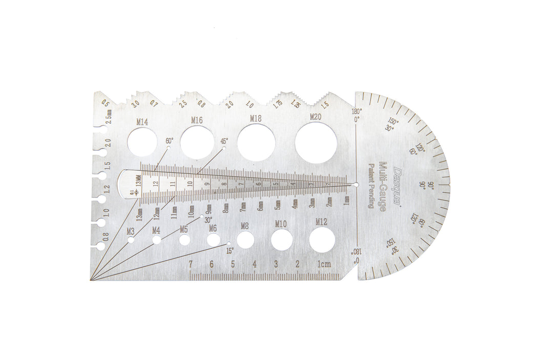 Dasqua | Stainless Steel Multi Function Gauge with Taper - BPM Toolcraft