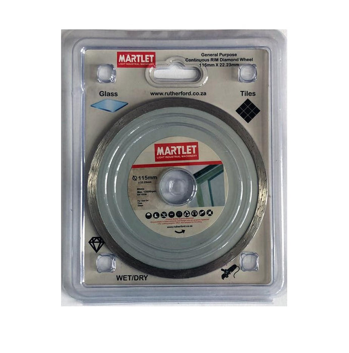 Martlet | Continuous Diamond Blade 115mm