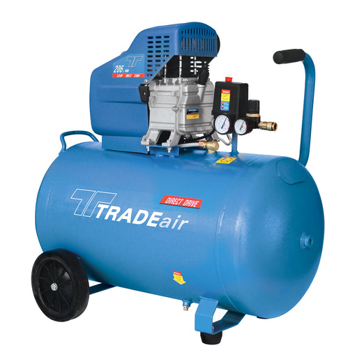 TradeAir | Compressor, 1,5kW, D/D, 100l (Online Only) - BPM Toolcraft