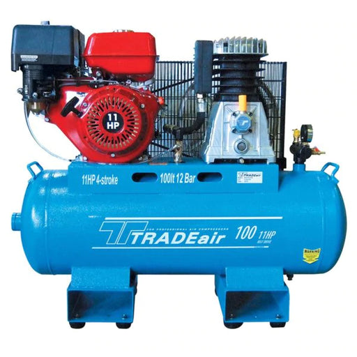 TradeAir | Compressor, 11hp, 100l, Petrol (Online Only) - BPM Toolcraft