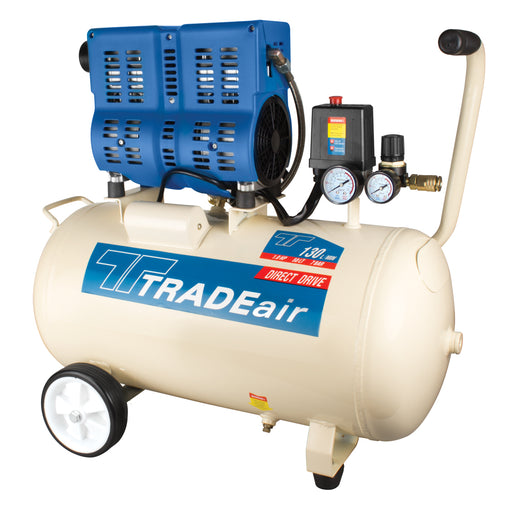 TradeAir | Compressor 50L 750W, Oil Free, Silent - BPM Toolcraft