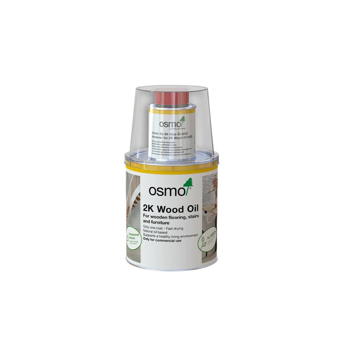 OSMO | 2K Wood Oil Voc Free 375ml Light Grey 6118