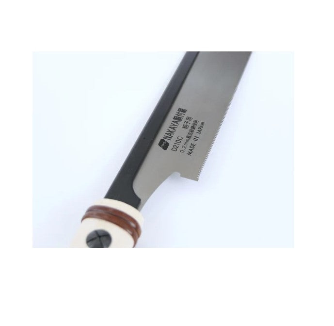 Kakuri | Nakaya Dozuki Saw with Rattan Wrapped Handle 210mm Extra Fine Blade