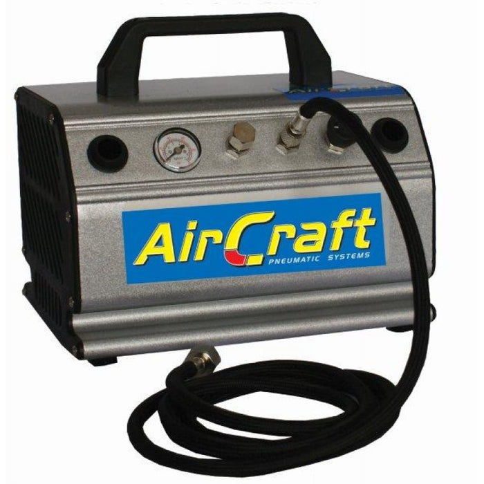 AirCraft | Airbrush Compressor 1/5hp w/Hose & Filter Double Outlet