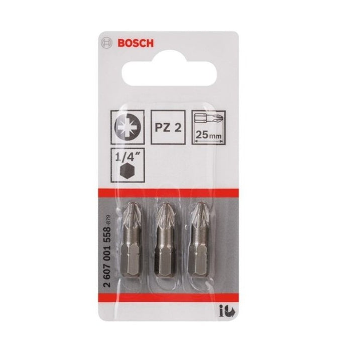 Bosch | Screwdriver Bit PZ2 x 25mm 3Pk