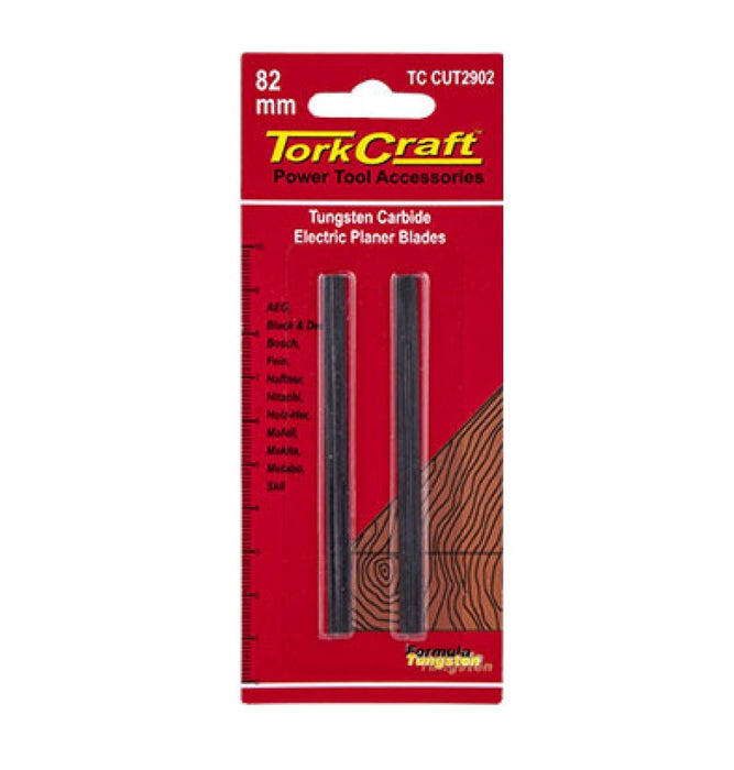 Tork Craft | Planer Blades Tungsten 82mm Pair