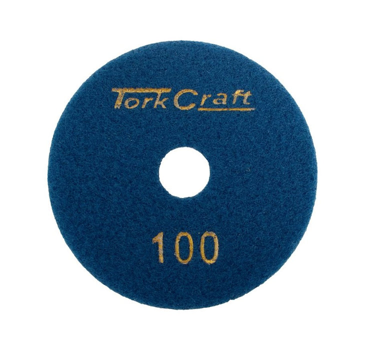 Tork Craft | Polishing Pad 100mm Diamond 100G Dry Use