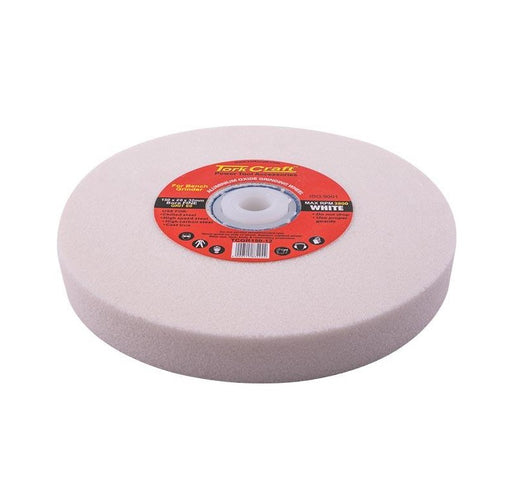 Tork Craft | Grinding Wheel 150X20X32mm Bore 60G white w/bushes for Bench Grinder - BPM Toolcraft