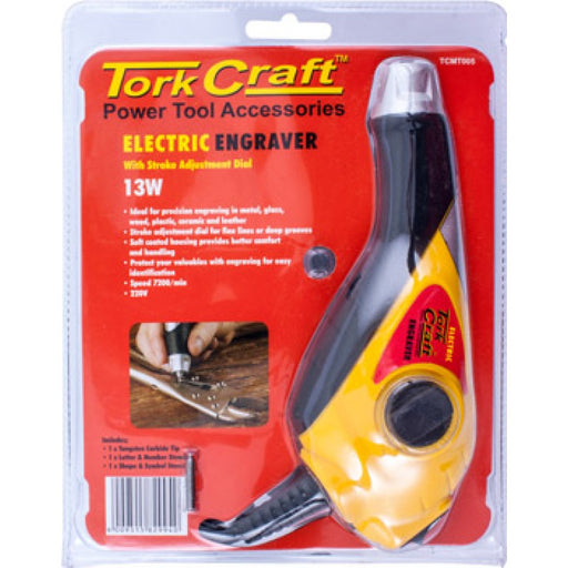Tork Craft | Mini Electric Engraver, 13W (Online Only) - BPM Toolcraft