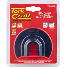 Tork Craft | Quick Change Oscillating Radial Saw Blade 87mm (3-7/16") CRV - BPM Toolcraft