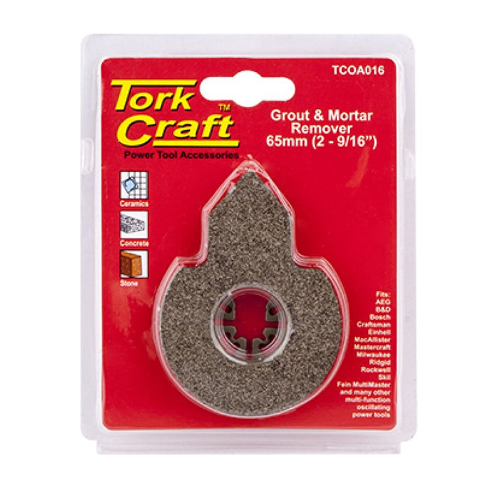 Tork Craft | Quick Change Grout & Mortar Remover 65mm (2-9/16")