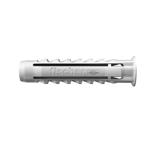 Fischer | SX Nylon Plugs, 5 x 25mm with Rim (100Pcs) (Online Only) - BPM Toolcraft