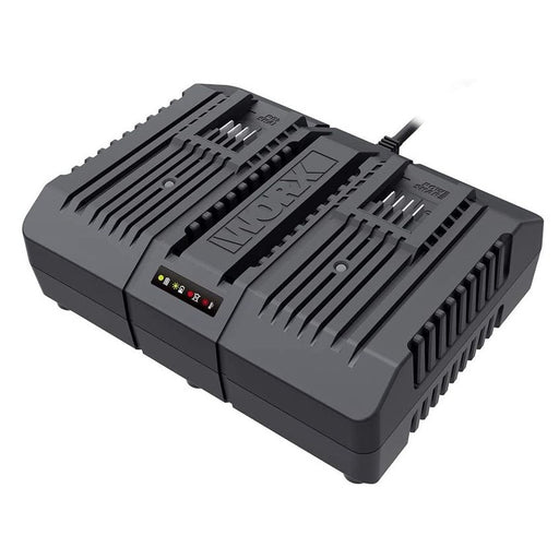 Worx | Battery Charger 20V, 2 X 2Ah Dual Port Charger (Online Only) - BPM Toolcraft
