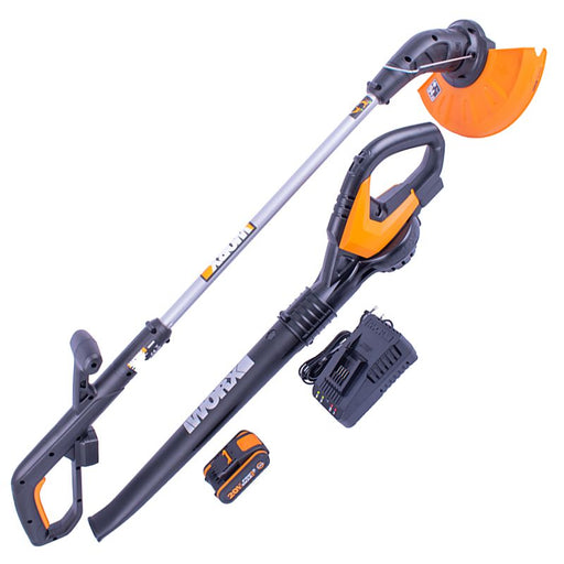 Worx | Garden Tool Combo, Cordless Blower & Cordless Weed Eater, c/w Battery & Std. Charger (Online Only) - BPM Toolcraft