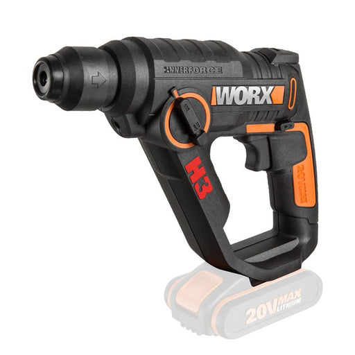 Worx | Rotary Hammer Drill, SDS H3 20V, Tool Only (Online Only) - BPM Toolcraft